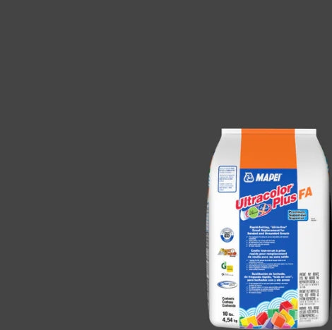 ULTRCLR +FA GROUT BLACK10LB